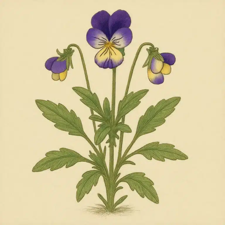 Violette tricolore - Viola tricolor