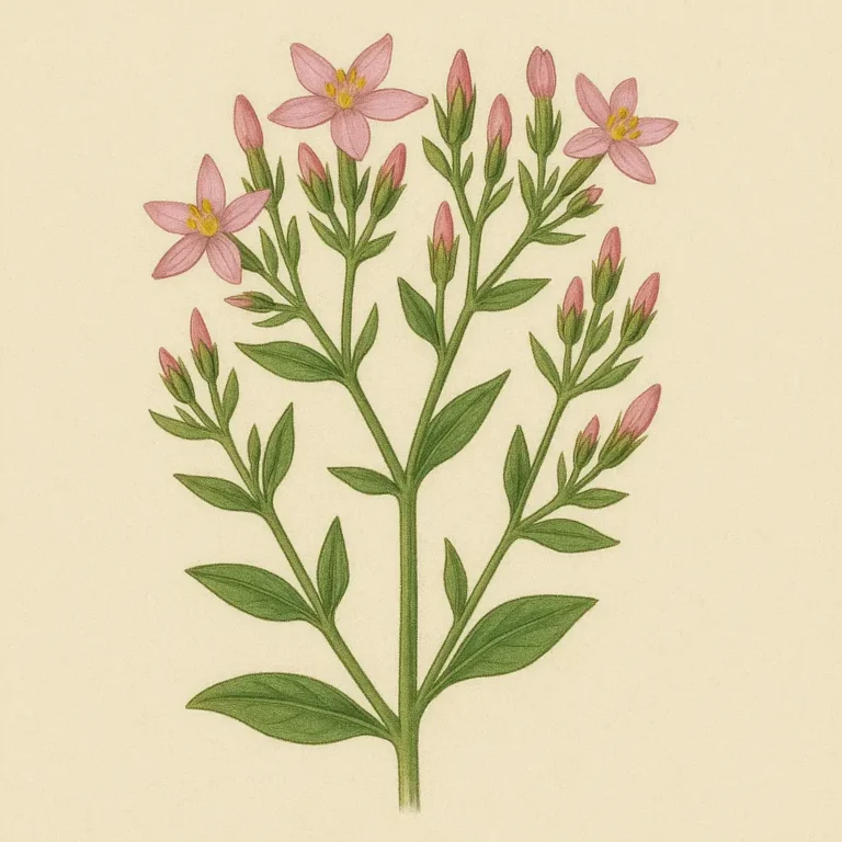 Centaurée (petite) - Centaurium erythraea Rafn