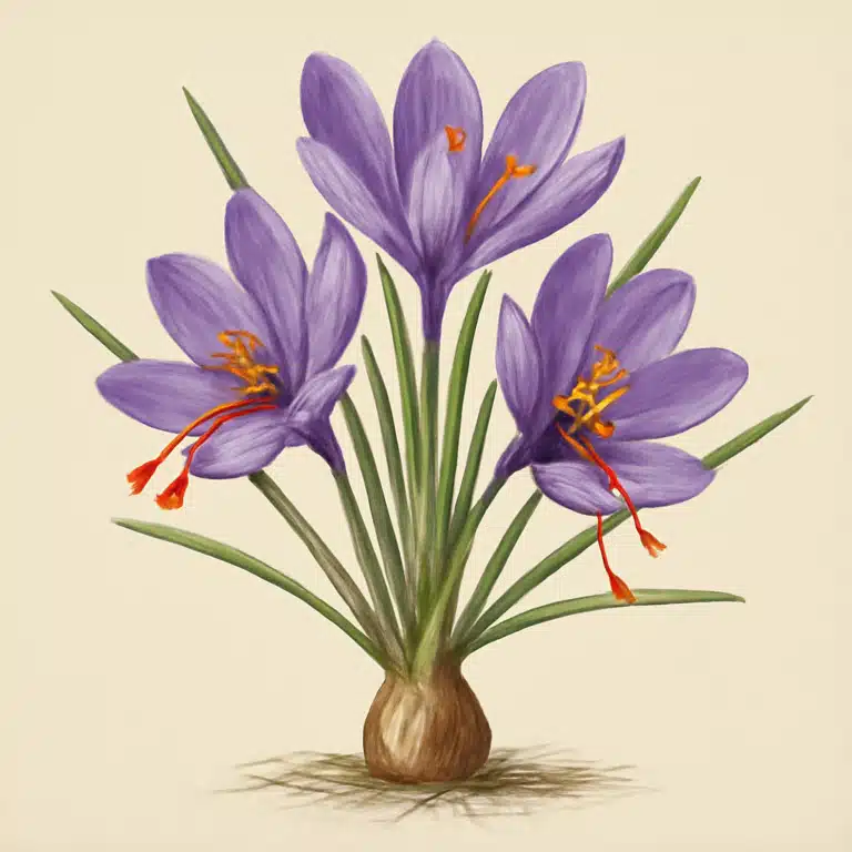 Safran - Crocus sativus L.